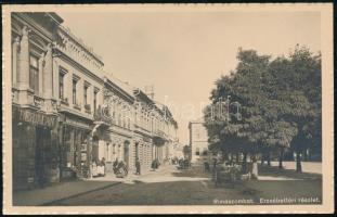 Rimaszombat, Erzsébet tér, Pick Jakab bútoráruháza; ifj. Rábely Miklós kiadása / Elisabeth square, furniture shop