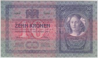 1904. 10K "Citta Di Fiume" felülbélyegzéssel T:I-
Adamo K10B