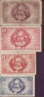 Budapest 1919. "Fegyver és Gépgyár" 1K, 2K, 5K, 10K T:II,II/III,III/IV