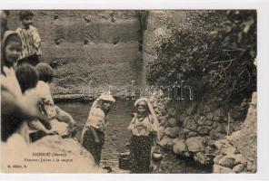 Marokkó Debdou jüdische Typen