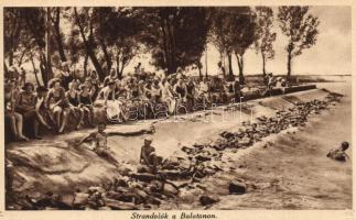 Balaton, Strandolók