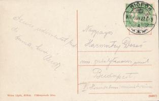 Siófok, Sió a Somogy gőzössel; kiadja Weisz Lipót