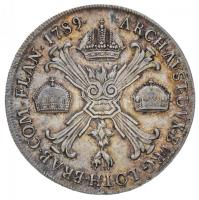 Olasz Államok / Milánó 1789M Tallér Ag "II. József" (29.5g) T:2-
Italian States / Milan 17...