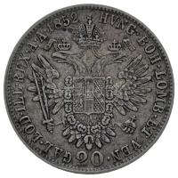 Ausztria 1852A 20Kr Ag "Ferenc József" T:2,2-
Austria 1852A 20 Kreuzer Ag "Franz Jose...