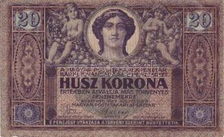 1919. 20K "II.kiadás" T:II-