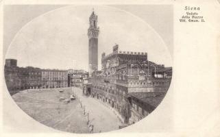 Siena, Piazza del Campo, Palazzo Pubblico, Torre del Mangia / square, town hall, tower