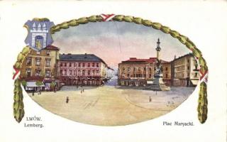 Lviv, Lwów; Plac Maryacki / square