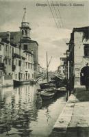 Chioggia, Canale Vena, Saint Giacomo, boats