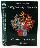 Gudenus János József: A magyarországi főnemesség XX. századi genealógiája II. kötet (K-O). Bp., 1993, Tellér Kft. Kiadói műbőr kötés, védőborítóval, jó állapotban.