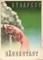 Budapest, Bäderstadt, advertisement, Klösz Coloroffset s: Szilas Horváth (EK)
