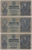 1930. 20P (3x) + 1932. 50P (15x) T:III