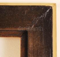 Restaurált képkeret, fa, újszerű állapotban, belső méret:41×90 cm, külső:49×99 cm