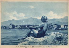Viareggio, woman in swimsuit (EK)