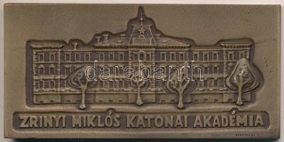 Garamkeszi János (1936-) DN. "Zrínyi Miklós Katonai Akadémia" Br emlékplakett dísztokban (...