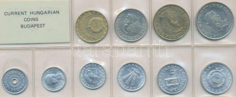 1983. 2f-20Ft 10db klf érmés forgalmi sor fóliatokban T:1 
Adamo FO16