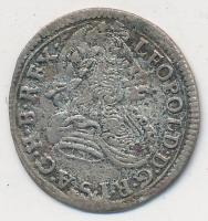 1700. Poltura Ag "I. Lipót" T:2-/3
Huszár: 1483., Unger II.: 1094.a