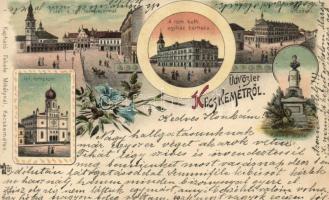 Kecskemét, Zsinagóga, litho