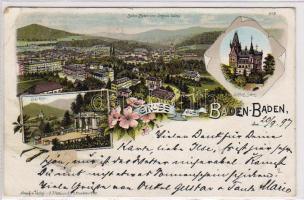 Baden Baden 1897 C Litho (EK)