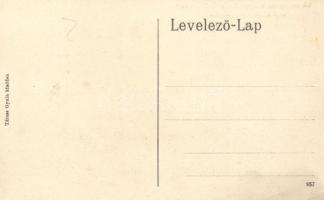 Olaszliszka, Társas Gyula vas- és fűszerkereskedése, népiskola; Társas Gyula kiadása