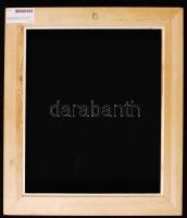 Dekoratív képkeret, fa, újszerű állapotban, belső méret: 60×50, külső: 64×74 cm