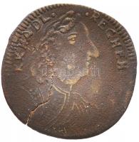 Német Államok 18. század Cu számláló bárca T:3 German States 18. century Cu token Rechenpfennig C:F