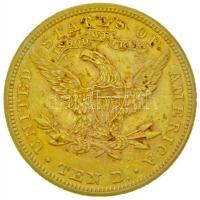 Amerikai Egyesült Államok 1901. 10$ Au "Sas" (16.74g/0.900) T:2-
USA 1901. 10 Dollars Au &...