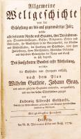 Guthries und Grays allgemeine Weltgeschichte. die Geschichte von Hungarn / Magyarország története 15. volume Leipzig 1778. M. G. Weidmanns Erben und Reich. 684p. Korabeli pergamen kötésben / In pergamin binding