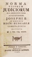 Ordo judiciarius pro omnibus tribunalibus et foris judiciariis Regni Hungariae praescriptus. Cum adn...