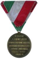 1892. "Ferenc József 25 éves koronázási emlék érem" eredeti mellszalaggal. "Ő-FELSÉGE...