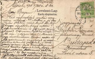 Eszék, Essegg, coat of arms litho