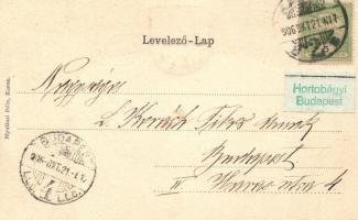 Kassa, Kosice, Malom árok; Nyulászi Béla kiadása; coat of arms litho