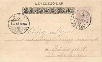 1899 Pola, Piazza Foro, litho