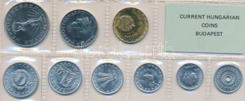1978. 2f-10Ft 9db klf érmés forgalmi sor fóliatokban T:1
Adamo FO11
