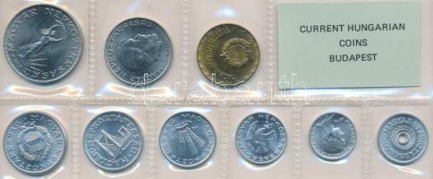 1979. 2f-10Ft 9db klf érmés forgalmi sor fóliatokban T:1
