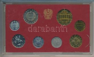 Ausztria 1994. 2Gr-20Sch 8klf érme szettben, díszkiadásban T:1
Austria 1994. 2 Groschen - 20 Schilli...