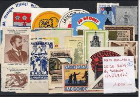 1913-1990 25db régi és modern levélzáró