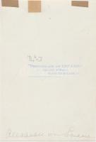 cca 1950-1960 Photograph by Lenare (Hannover): Fergeteges tánc a színpadon, pecséttel jelzett vintag...