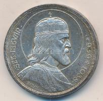 1938. 5P Ag "Szent István" T:2 patina
Adamo P8.1