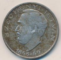 1948. 10Ft Ag "Széchenyi" T:2- patina
Adamo EM2