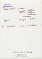 cca 1960-1970 Péter János (1920-1997) kaposvári fotóművész:  Nászpár című pecséttel jelzett vintage ...