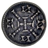 1141-1162. Denar Ag "II. Géza" (0.2g) T:1- Hungary 1141-1162. Denar Ag "Geza II" (0.2g) C:AU Huszár 123.,Unger I.: 70.(?).