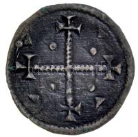 1141-1162. Denár Ag "II. Géza" (0.32g) T:2- Hungary 1141-1162. Denar Ag "Geza II" (0.32g) C:VF Unger I.: 74., Huszár: 150.