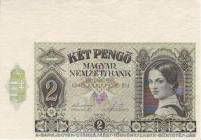 1940. 2P felső ívszél! T:I