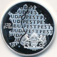 1998. 750Ft Ag "Budapest egyesítésének 125. évfordulója" tanúsítvánnyal T:PP
Adamo EM149