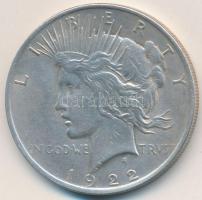 Amerikai Egyesült Államok 1922. 1$ Ag "Peace" T:2-
USA 1922. 1 Dollar Ag "Peace"...