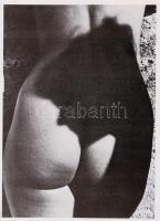 1970 Ruszka László (1936-): Marcel Marceau a Pillangót mímeli, vintage fotó, pecséttel jelzett, feli...