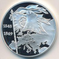 1998. 2000Ft Ag "1848-49. forradalom és szabadságharc 150. évfordulója" tanúsítvánnyal T:P...