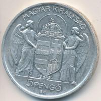 1939. 5P Ag "Horthy-balra" T:2 
Adamo P8.2