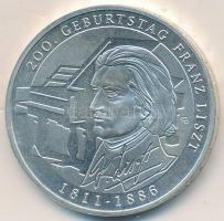 Németország 2011. 10 Ag "Liszt Ferenc" T:BU 
Germany 2011. 10 Euro Ag "Franz Liszt&q...
