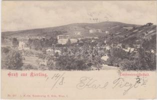 Kierling - 2 old postcards (one 1899)